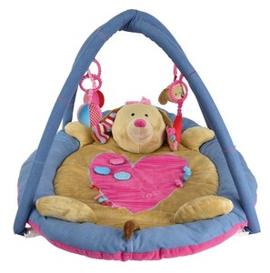 Tapis D Eveil Educatif Pour Bebe Liefestyle Fille Chien Rose Jouets Pour Beb Ebay