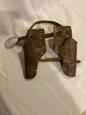 15 2009 Legends of The Wild West Toy Gun Pistol Double Holster Belt Cowboy