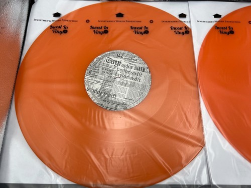Taylor Swift Reputation Orange FYE Exclusive Vinyl No Hype Sticker - Picture 5 of 8