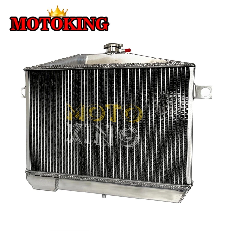 Radiador completo de aluminio para Volvo Amazon P1800W/B18 B20 GT 1959-1970 1960 1961 62 Foto 4 de 4