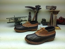 L.L. BEAN MADE IN USA LACE UP DUCK HUNTING CHORE BOOTS 10 D