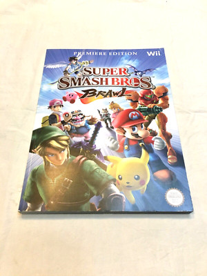 SUPER SMASH GUIDE BROS BRAWL PREMIERE EDITION WII ITALIAN FIRST PRINT GREAT