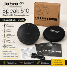 Jabra Speak 510 Wireless Bluetooth USB Portable Speakerphone 7510-109 Career