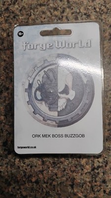 Ork Mek Boss Buzzgob Forge World Warhammer 40k Oop New Sealed