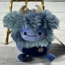 Squishmallows Christmas Dani the Bigfoot Reindeer 4 Inch Soft Plush New