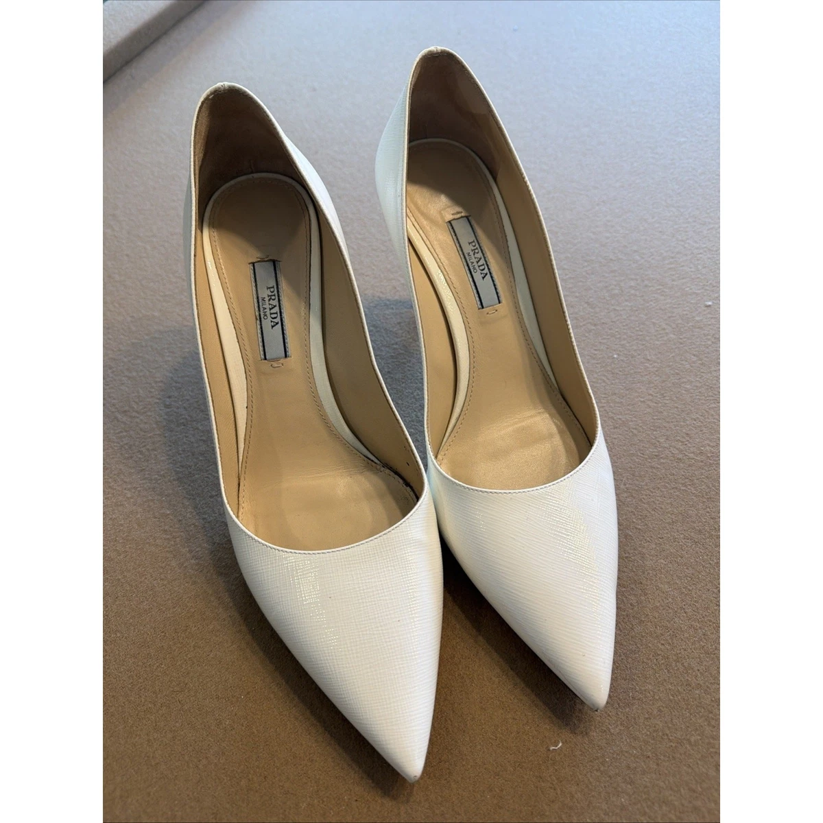 PRADA White Heels for Women for sale | eBay
