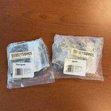 Targus PA410S-1 Notebook Security Defcon CL Serialized Combo Cable Lock Lot Of 2