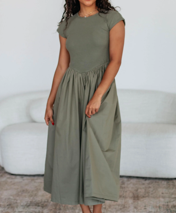 muse green dress Magic Muse Maxi Dress Mint main image 1
