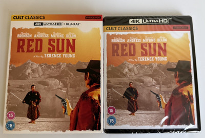 Red Sun (1971) 4K Blu-ray UK REGION B w/SLIPCOVER Studio Canal Yojimbo Leone
