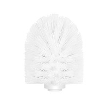 Reusable Plastic Toilet Brush Head Replacement for Efficient Bathroom Cleaning