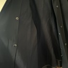 Gallery Women’s Medium Black Hooded Coat Long Button Front Jacket Lined — photo 3