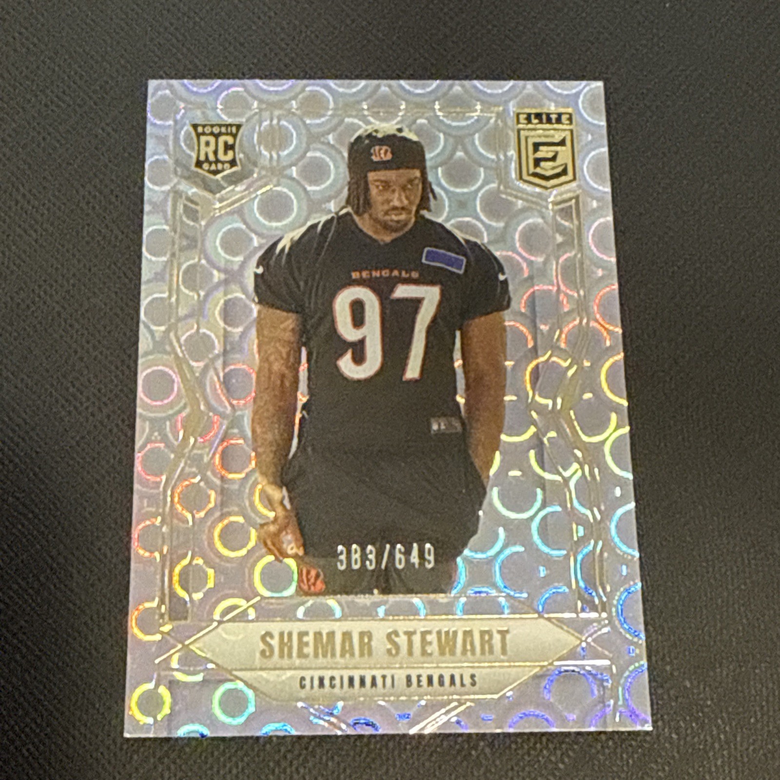 2025 Donruss Elite #140 Shemar Stewart Lavendar Pyramids #/649