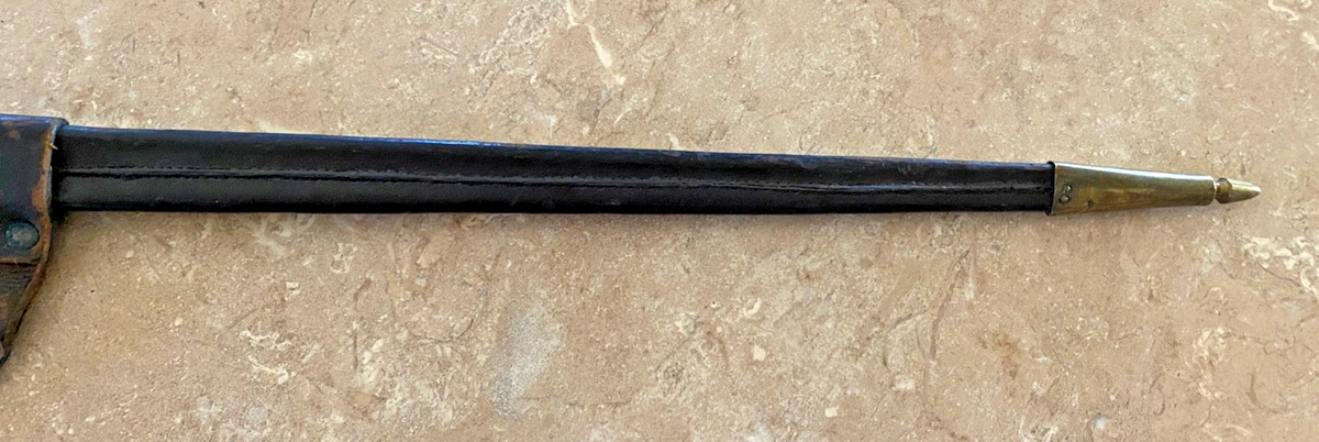 Civil War Era Socket Bayonet for use with .69 caliber U.S. M1840