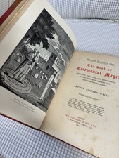 The Book Of Ceremonial Magic 1911 Antique Book Collectable