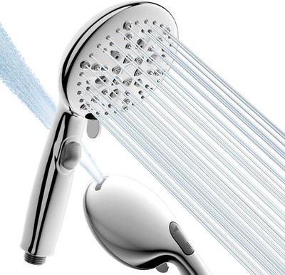 Cobbe Dusch-Kopf, Wassersparend, Druckerhöhend mit Stoppfunktion, Hand-Brause
