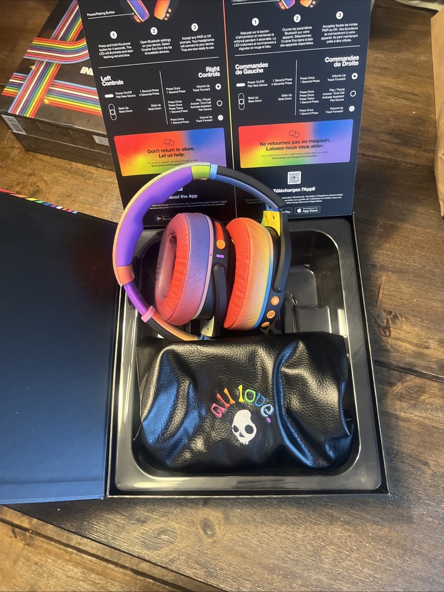 【希少カラー】All Love Crusher Evo Skullcandy Crusher EVO All Love Limited Edition Wireless Bluetooth