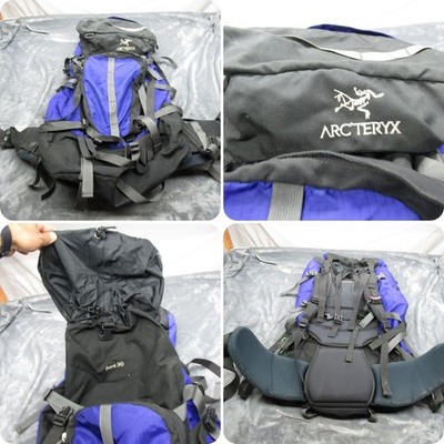 Arcteryx Bora 90L Backpack Blue Camping Expedition DISCONTINUED