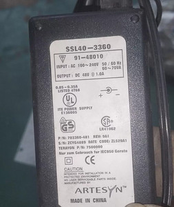 Ariesyn SSL40-3360 48V 1A Universal Routers Netzteiladapter Ladegerät