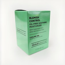 Global Beauty Care Blemish Control Moisturizer Gel Hyaluronic Acid 1.7oz