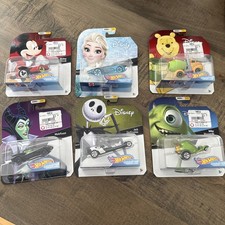 Disney Pixar Character Cars - Series 1 - Full Set Of 6