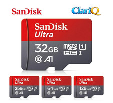 SanDisk Ultra Micro SD Card 32GB 64GB 128GB 256GB U3 V30 A1 SD Adapter