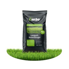 Turbogrün Rasendünger 10kg gegen Moos, Unkraut mit Sofortwirkung Sommer Frühling