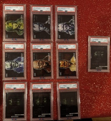 1998 Konami Metal Gear Solid Trading Card Set complete 100 Card