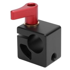 15mm Single Rod Clamp 1/4in 3/8in Thread Secure Connection Quick Release