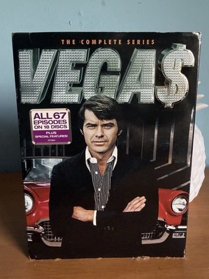 Vegas: the Complete Series (DVD, 2017) w/ Slipcover 18 Disc-Set Robert Urich