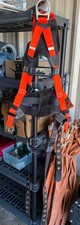 Apex Fall Protection Full Body Safety Harness w/ Back Brace Support – Used Once