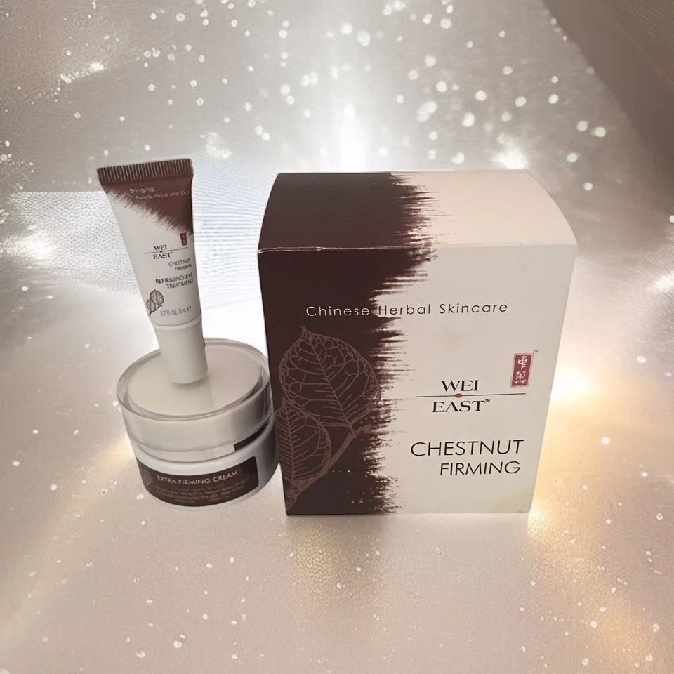 Wei East Castaño Tratamiento Reafirmante de Ojos .27oz y Castaño Crema Reafirmante Extra Foto 3 de 4