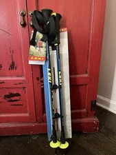 LEKI Alpine Trekking VARIO XS NEW 115-160cm 80-110cm Aluminum HTS 5.5 hiking