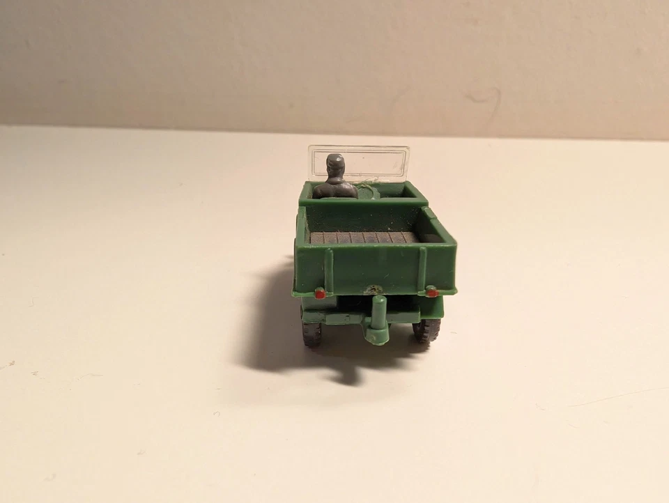 Wiking Unimog offen Typ 3 (1962 / 63), diamantgrün, GK 370/5, Saure 478/3, schön - Bild 4 von 4