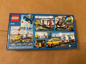 LEGO CITY: Car and Caravan (4435)- Brand New In Factory Sealed Box