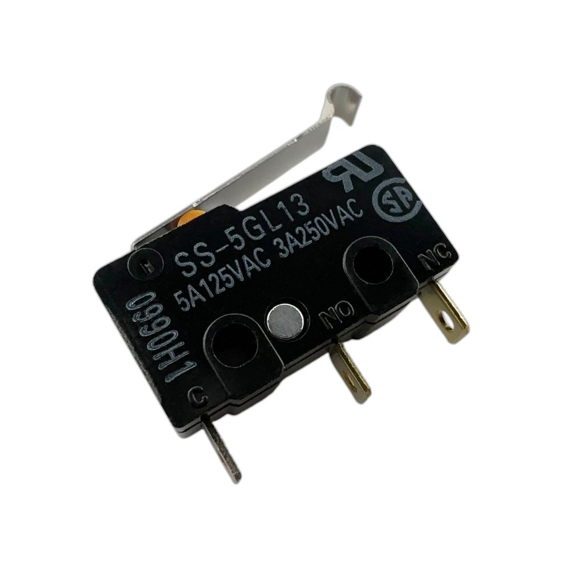 Omron SS-5GL13 Micro Limit Switch Curved Tip Lever 5A 125VAC (2