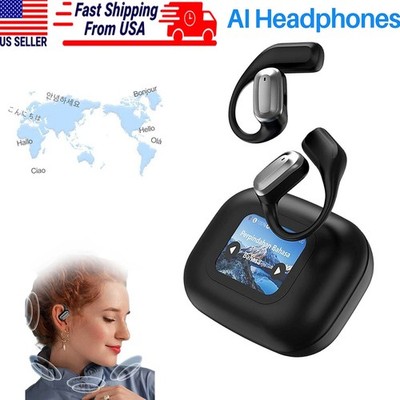 Bluetooth AI Translator Earbuds 144+ Language Real Time Translate Earphones