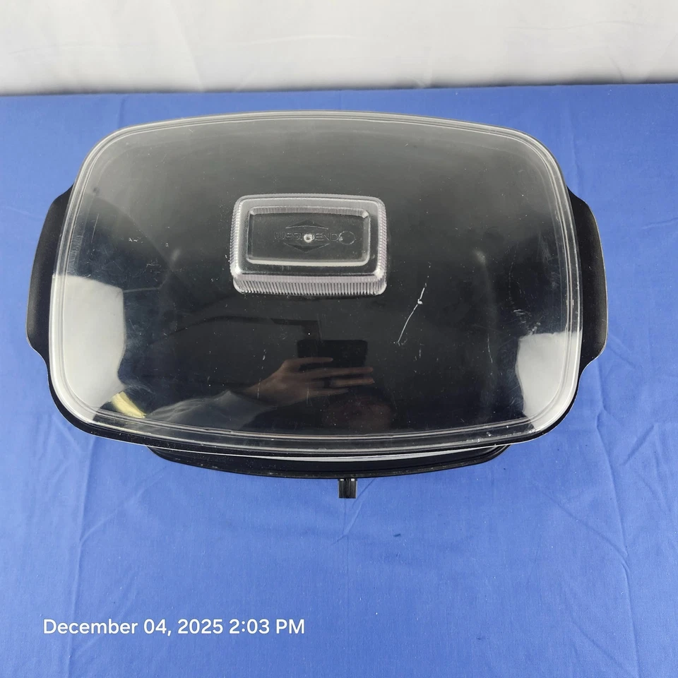 Vintage West Bend Multipurpose Slow Cooker 6qt Domed Lid Made In USA NICE - Image 4 of 4