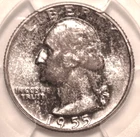 1955 Washington Quarter - PCGS MS66 - Toned - #4533D