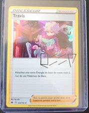 Carte Pokémon Travis 124/159 EB12.5 Zénith Suprême Epée & Bouclier FR Neuf Holo