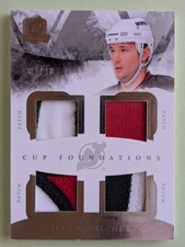 2010-11  The Cup - Foundations. Ilya Kovalchuk Quad patch card. SP #4/10 !!