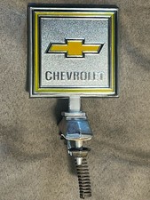 1977-1980 Chevy Truck Front Hood Emblem Ornament Chevrolet Bowtie New Old Stock