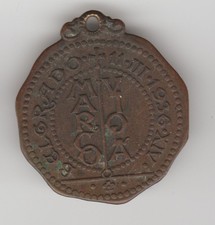 VENEZIA LEONE SAN MARCO MEDAGLIA 1936 BELGRADO MARCO VIOLA (MM.25) #MD16