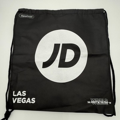 Exclusive JD Sports Las Vegas Draw String Bag EUC