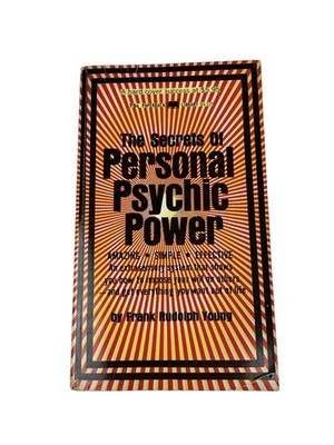 Vintage 1969 The Secrets of Personal Psychic Power Paperback Frank Rudolph Young