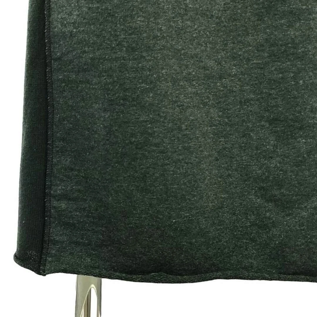 Abito MM6 Maison Margiela patchwork manica lunga a costine M nero scuro usato0