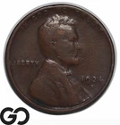 1924-D Lincoln Cent Wheat Penny, Tougher Date