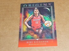 2024 Panini ORIGINS WNBA DIDI RICHARDS RED PARALLEL 82/99 MYSTICS K5149