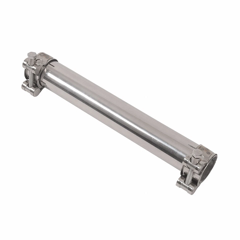 Cabezal colector escape moto acero inoxidable 38mm para BMW R75 R80 R90 Foto 2 de 4