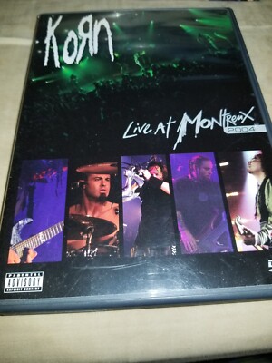 Korn - Live At Montreux 2004 (DVD, 2008)📀 DISC IN VERY GOOD COND