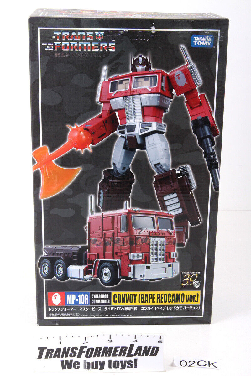 Convoy (BAPE Redcamo Ver) Sealed MISB Masterpiece MP-10R Convoy (BAPE Redcamo Ver) Sealed MISB Masterpiece MP-10R